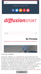 Mobile Screenshot of diffusionsport.com